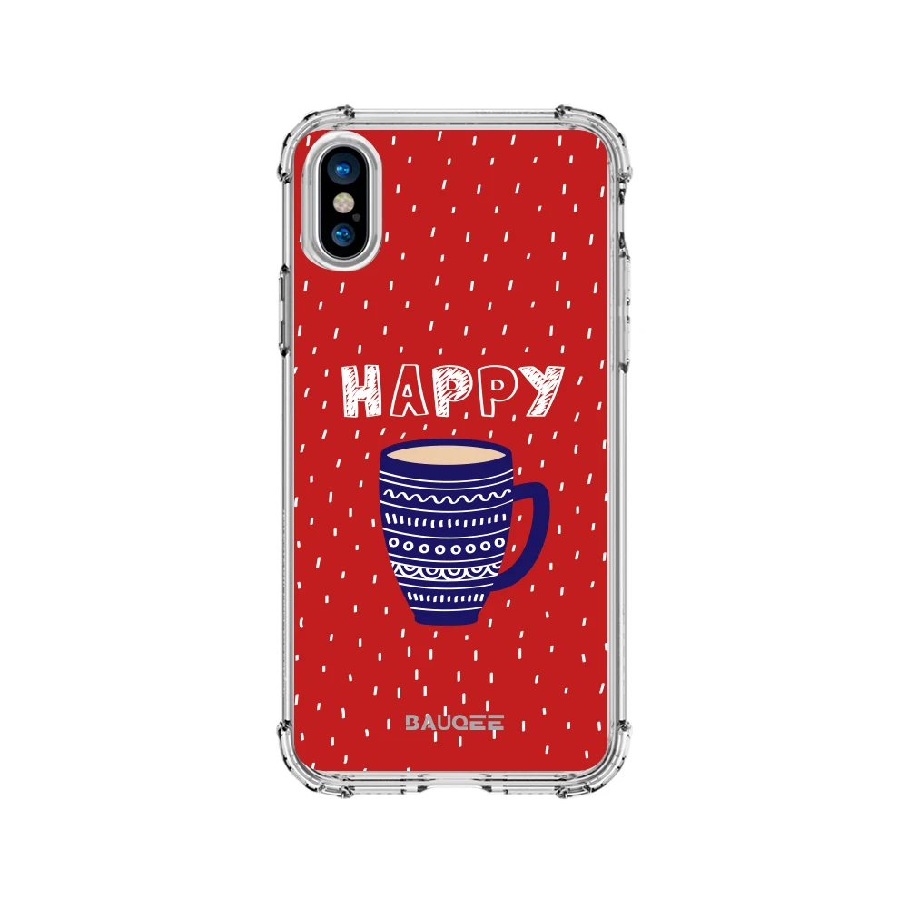 BAUQEE Clear Transparent Case For iPhone X 7 8 6 Plus Patterned Back Cover Brand Protective Tpu Apple IPhone |