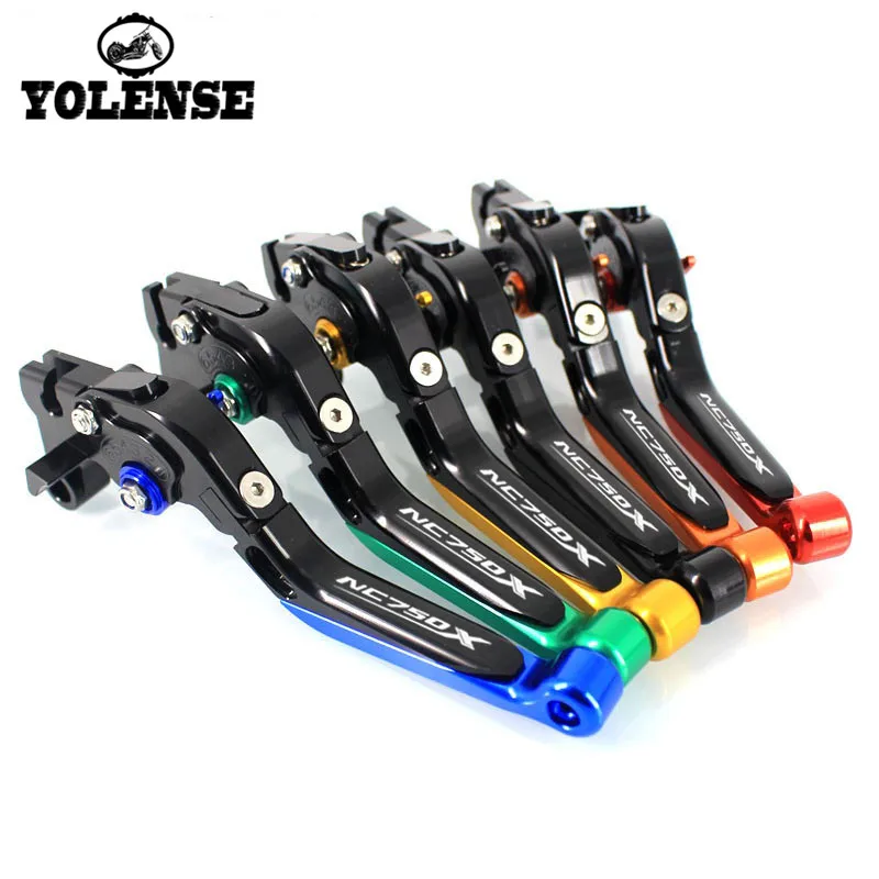 

For HONDA NC750 NC750S NC750X NC 750S NC750X 2014 2015 Motorcycle CNC Adjustable Folding Extendable Brake Clutch Lever