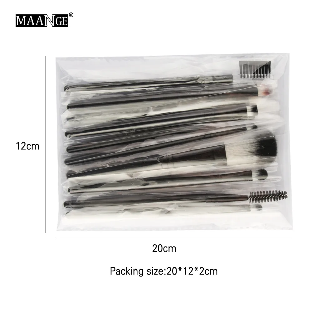 10 шт. косметическая Кисть для макияжа румяна кисть теней век набор новый кистей