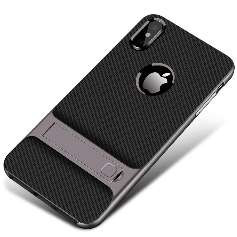 Чехол для iPhone XS MAX XR 6 6s 7 8 Plus X чехлы с рамкой из поликарбоната + мягкая задняя