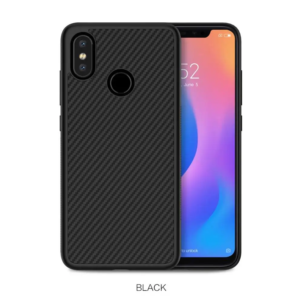 Тонкий мягкий гелевый Чехол из углеродного волокна для Xiao mi Red mi Note 7 5 6 6A S2 5 Plus mi 8 Lite 9 A2 F1, чехол для телефона