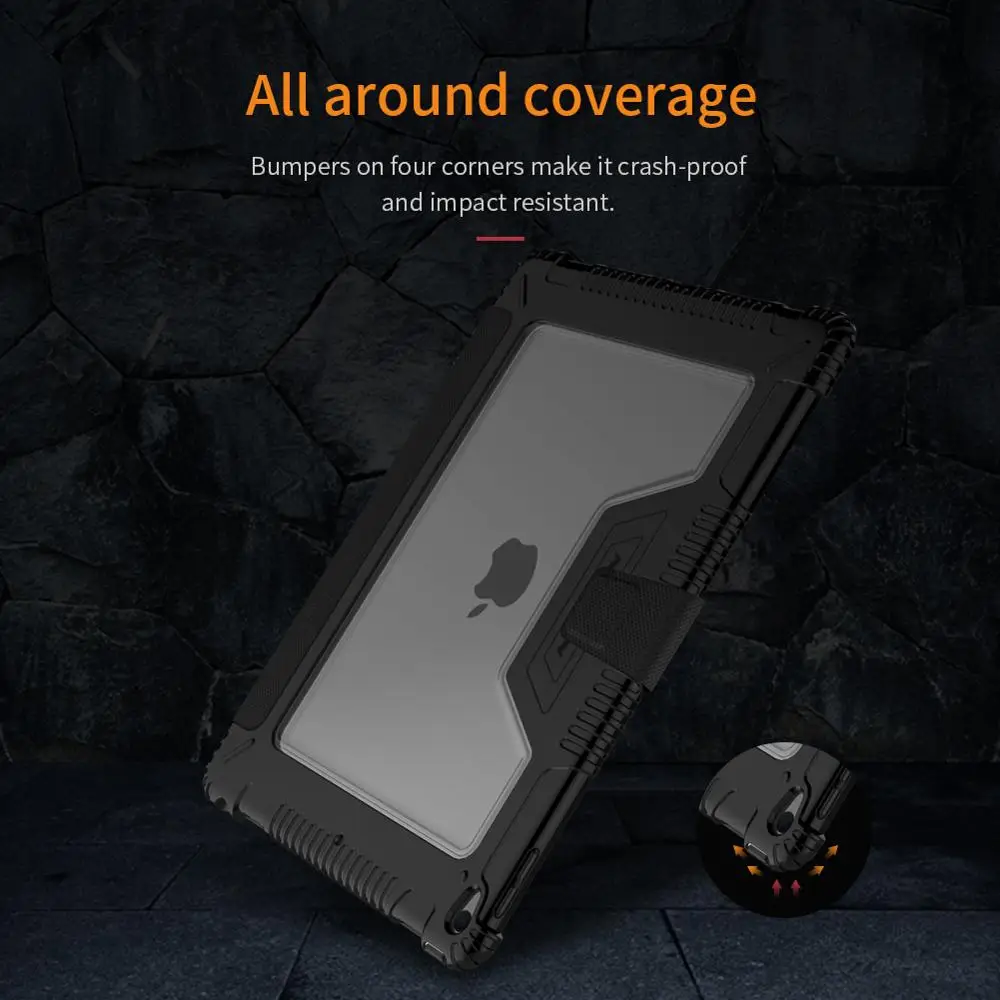 Чехол NILLKIN для iPad Mini 2019 чехол Air 4 смарт с откидной крышкой и протектором экрана