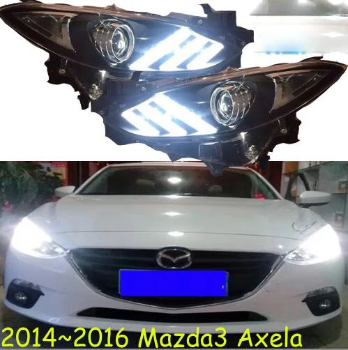

HID,2014 ~ 2016, автомобильный Стайлинг для mazda 3 Mazda3 Axela, фары, автомобильные аксессуары для Mazda3 Axela, передняя фара