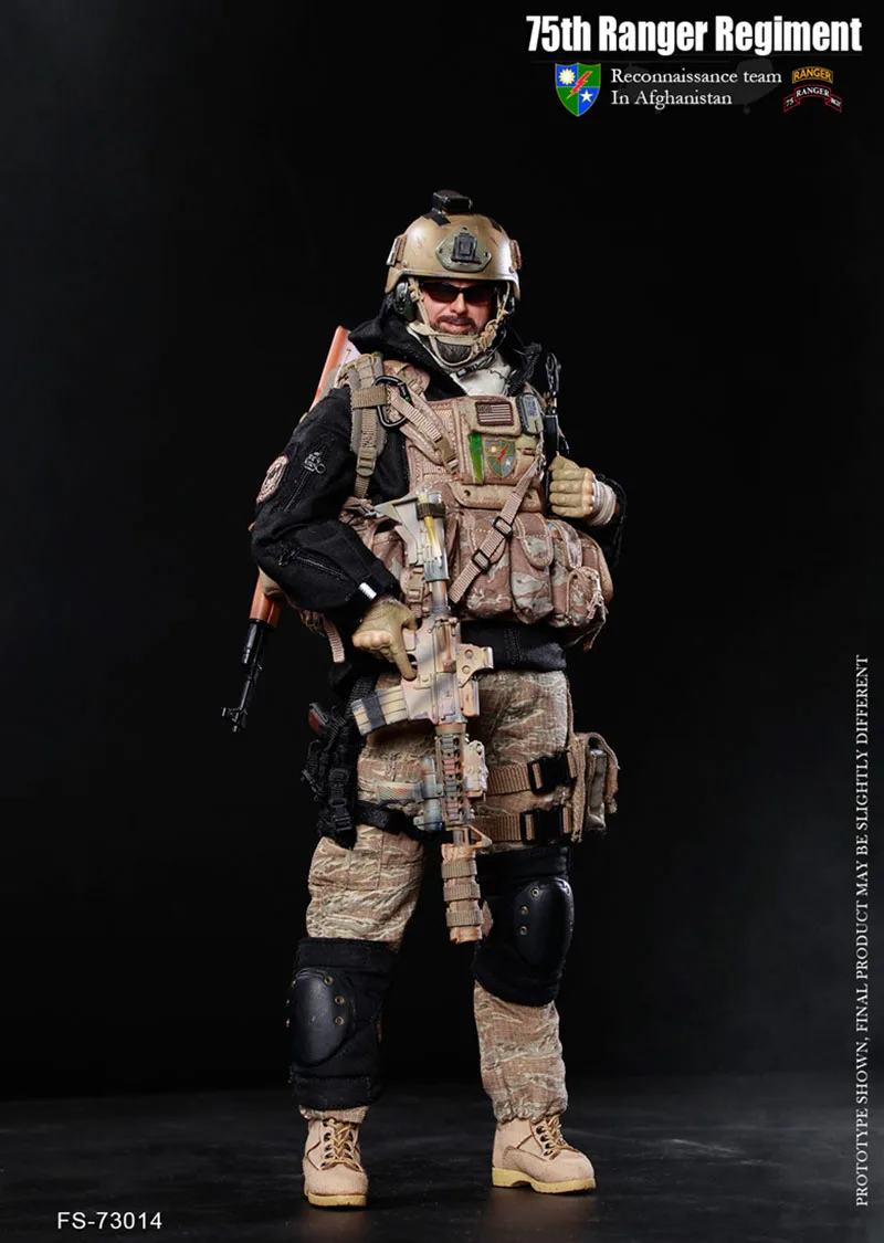 FS 7304 для сбора 1/6 полный набор мальчиков плотные 75th Ranger полка разведгруппа в