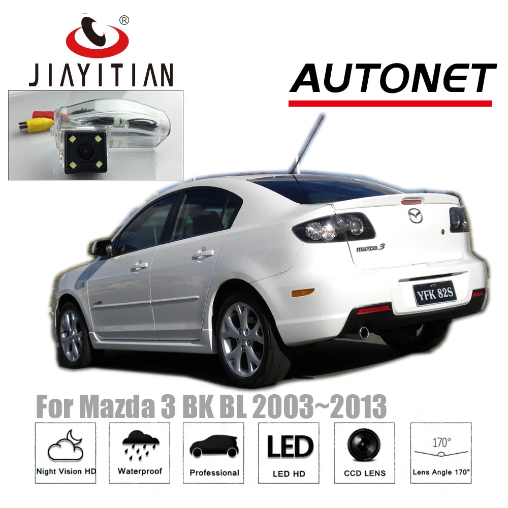 JIAYITIAN камера заднего вида для mazda 3 BK 2003 ~ 2009 BL 2008 2013 CCD ночного видения вида|plate