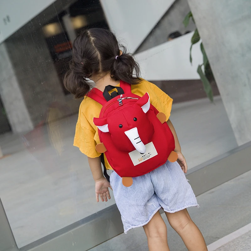 Детский рюкзак DDWE милый плюшевый цветной Рюкзак С Рисунком Слона детский подарок