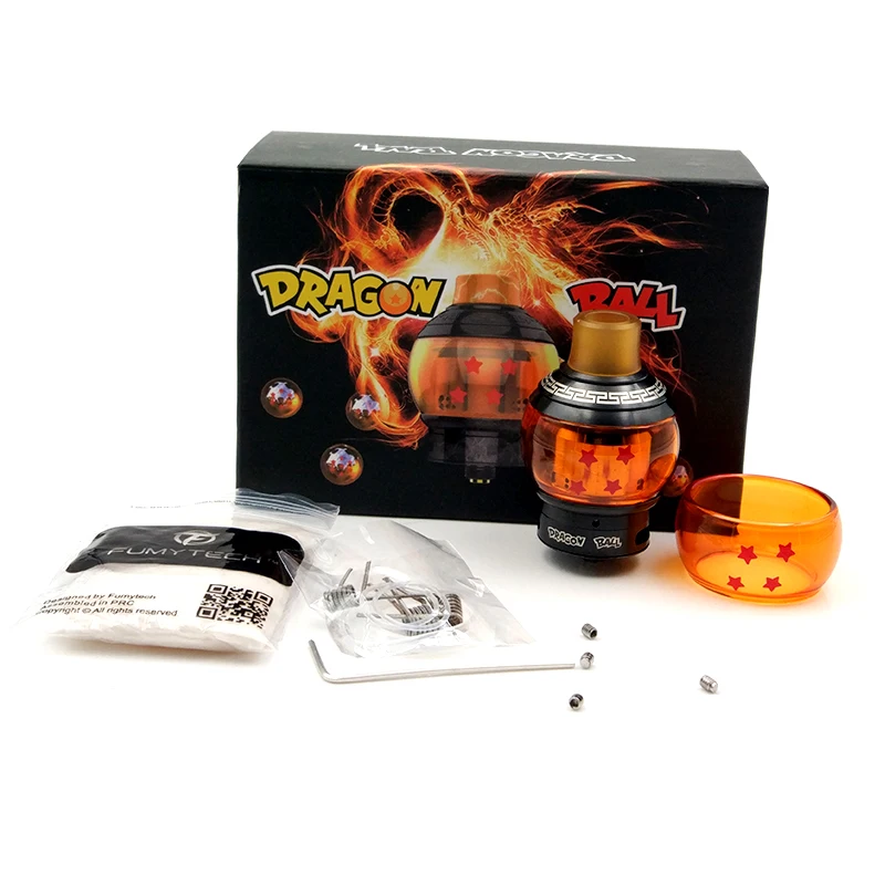 100% Оригинальные fumytech Dragon Ball rtda Кристалл rdta электронная сигарета форсунок VAPE танк