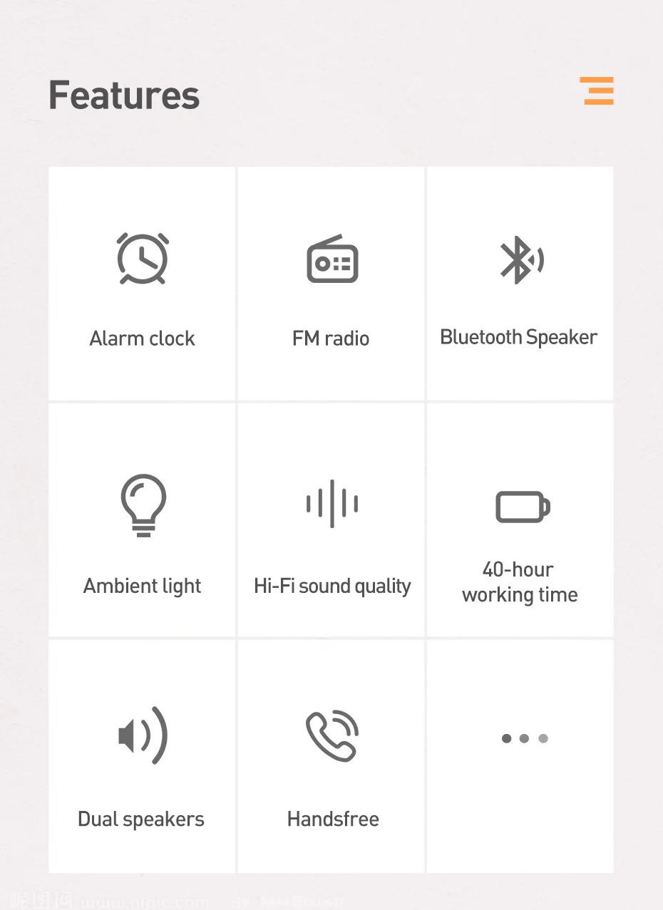 Baseus портативный Bluetooth динамик с будильником беспроводной громкий динамик ночной Светильник открытый динамик Поддержка TF карта FM радио Aux