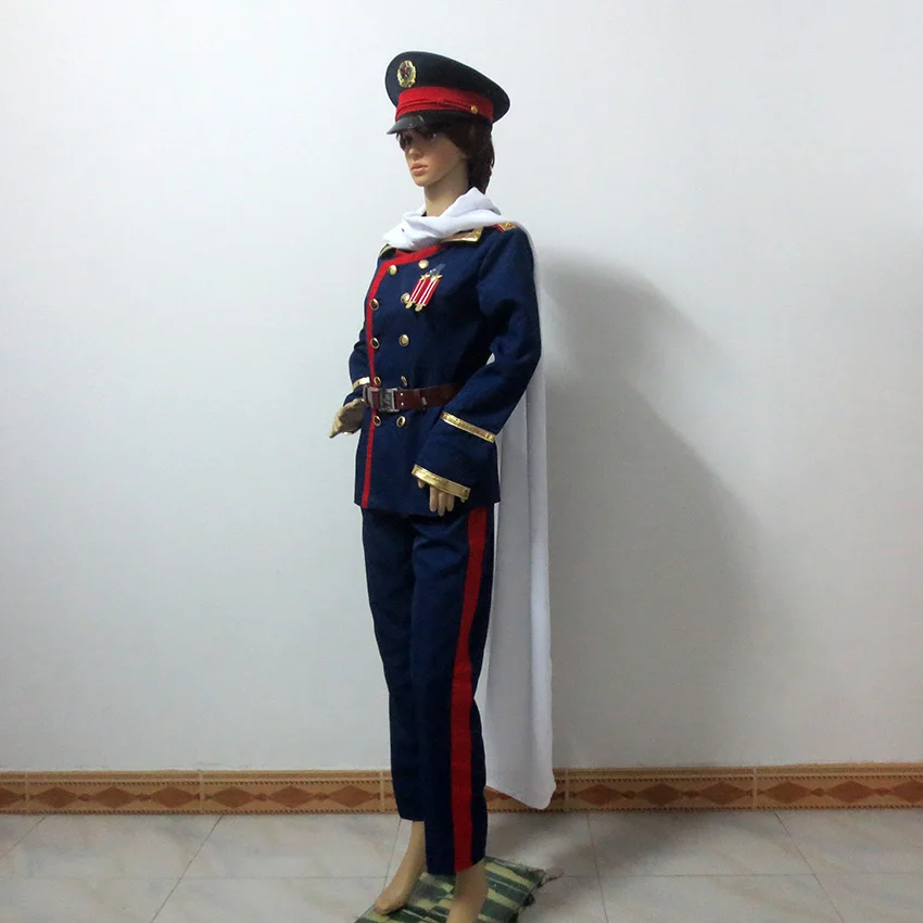Аниме Axis Powers Hetalia APH Советский Союз Россия Иван Брагинский Косплей Костюм