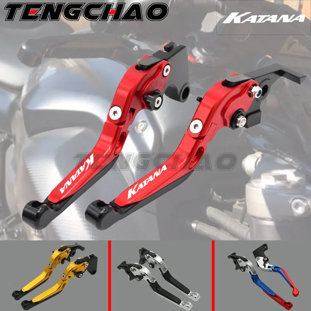 CNC Motorbike Folding Handle Brake Clutch Levers Handlebar for SUZUKI 600 750 KATANA 1998-2006 SV650 S 1999-2009 bar | Автомобили и