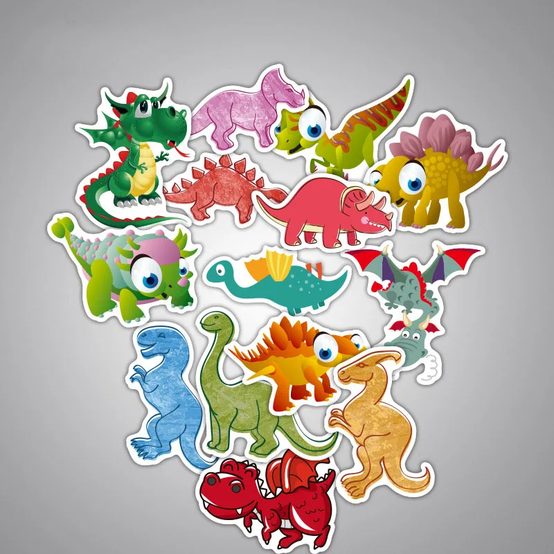 14 шт. серия путешествий мультфильм Динозавр фотоальбом скрапбук декоративный