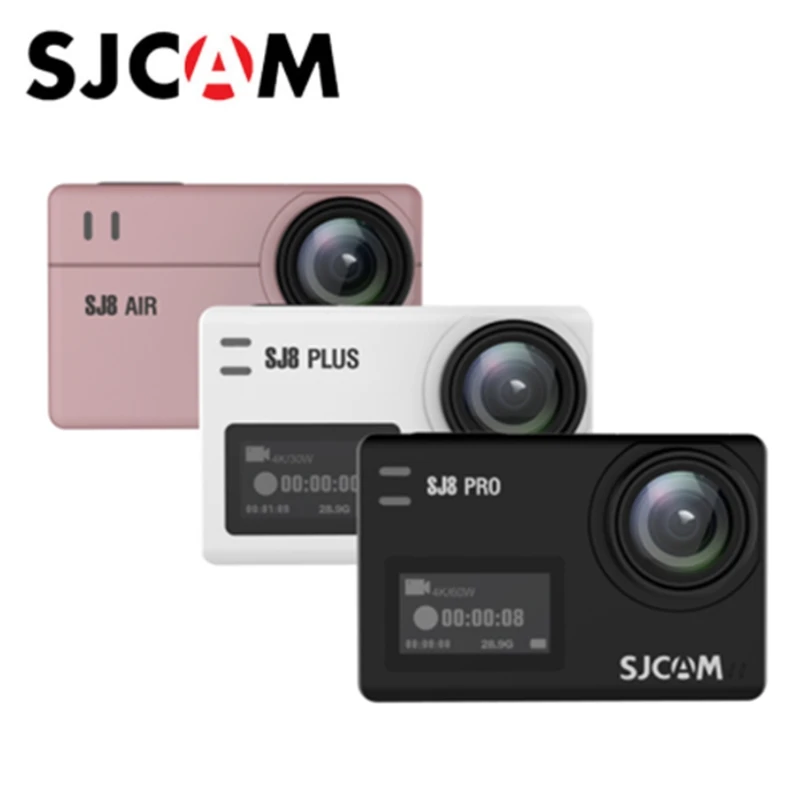 Оригинальный SJCAM SJ8 Pro 4 К 60fps два сенсорный экран WiFi Спорт Видео Камера