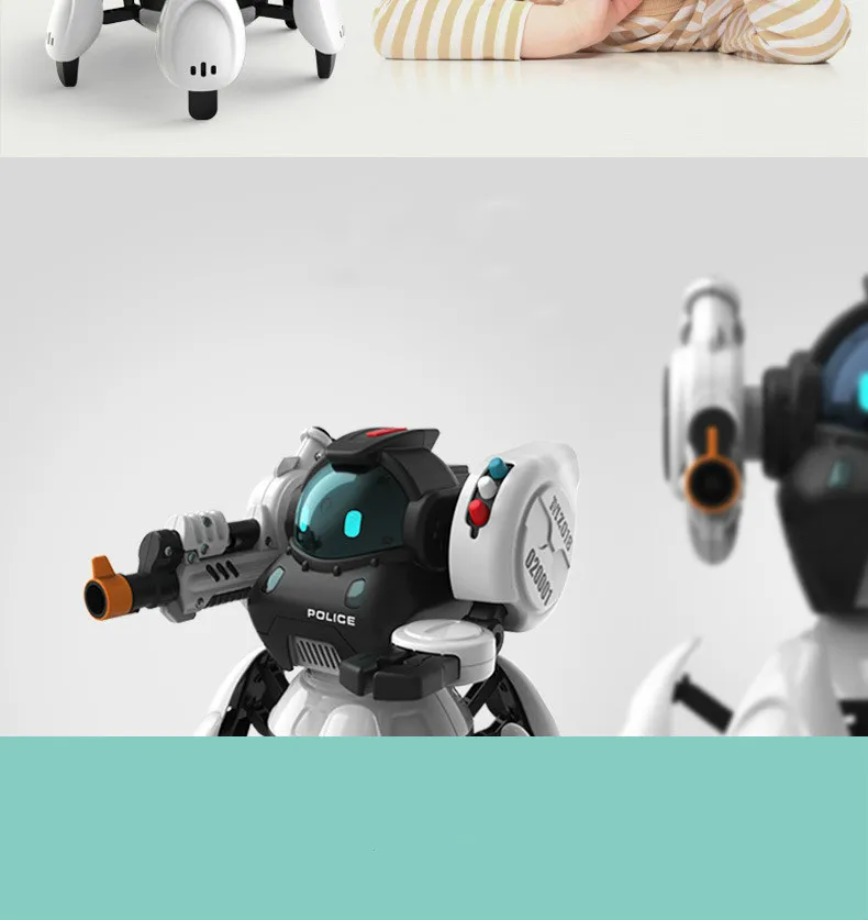 Робот usb зарядка танцующий жесты фигурка игрушка робот контроль RC робот игрушка для мальчиков Детский подарок на день рождения