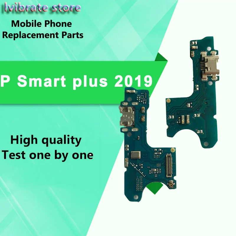Новинка для Huawei P Smart plus 2019 USB зарядная плата Порт гибкий кабель крышка PSmart
