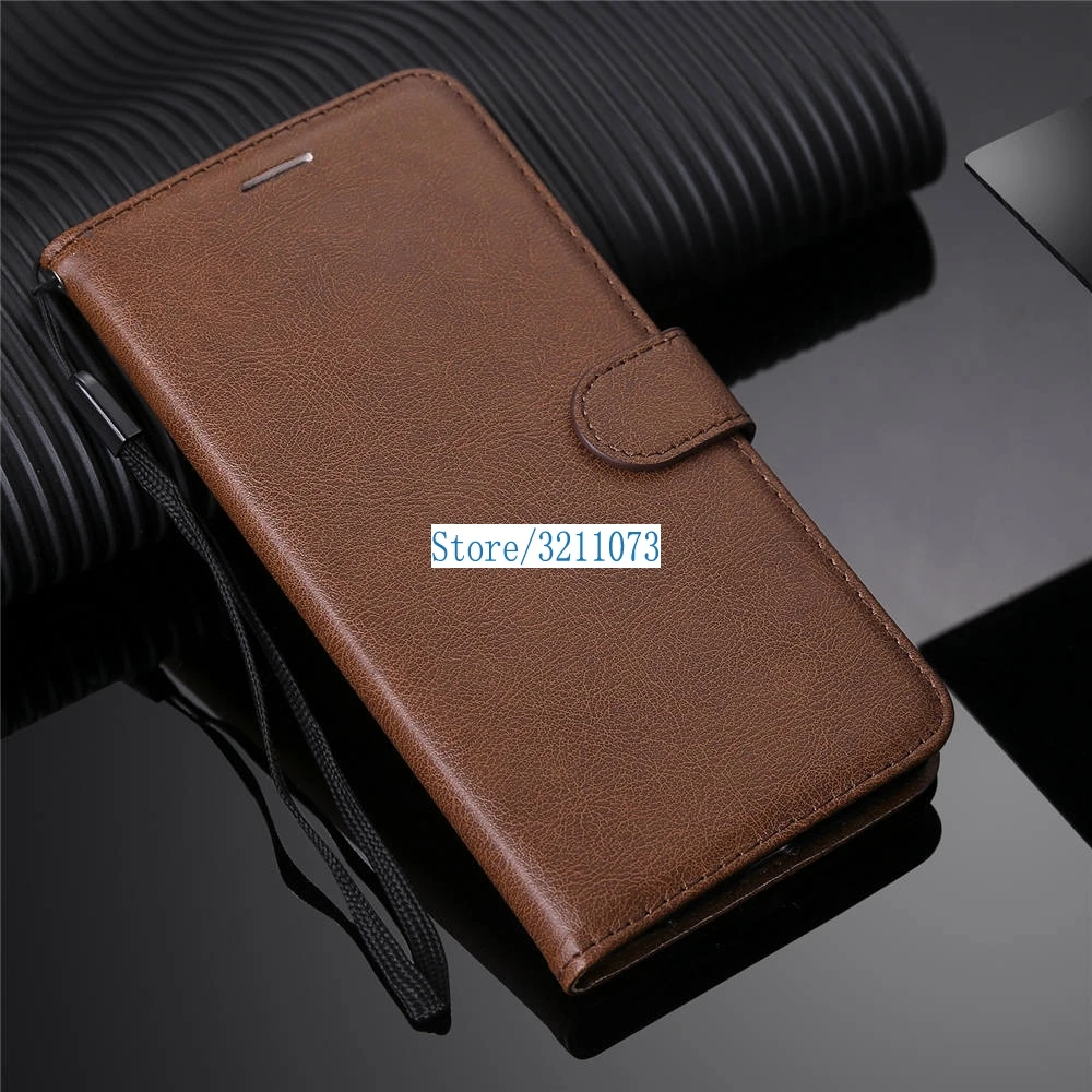 Brown Case Для HUAWEI VNS-L21 P9Lite G9Lite Чехол-книжка s из искусственной кожи чехол на магните Чехол-кошелек чехол для HUAWEI P9 Lite чехол - Цвет: Brown Case