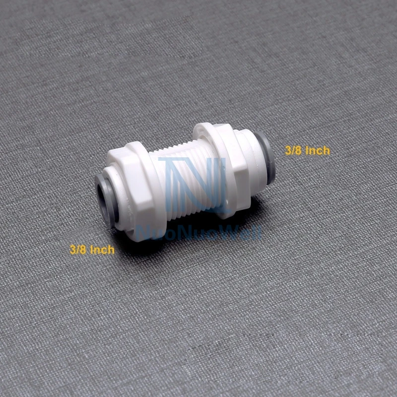 NuoNuoWell 1/4 'Ɖ/8'' переборка аквариумная трубка Водоочиститель RO воды быстрое