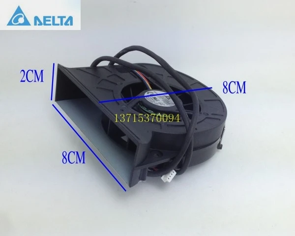 Вентилятор Для delta KDB0712HB ET2400A, ET2400, одна машина, вентилятор для настольного компьютера, кулер для охлаждения ЦП, 12 В 0,45a Вентилятор Для delta KDB0712HB ET2400A, ET2400, одна машина, вентилятор для настольного компьютера, кулер для охлаждения ЦП, 12 В 0,45a