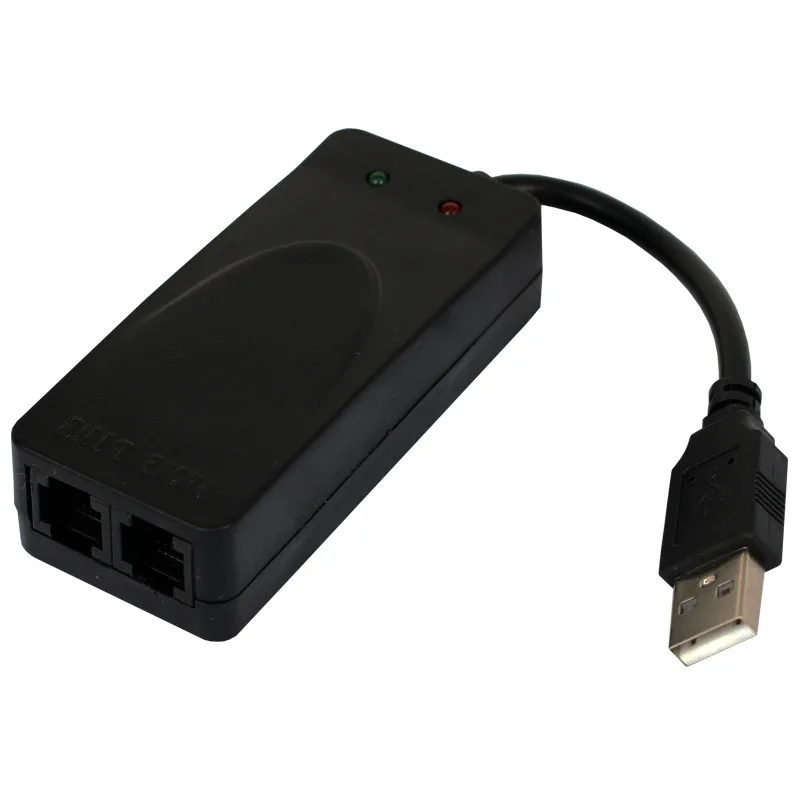 Новый внешний модем с двумя портами USB 56K V90 V92 поддержкой передачи данных и