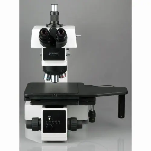 AmScope 50X 2500X яркий и темный поляризационный металлургический микроскоп + 10MP ME600TZC 10MA