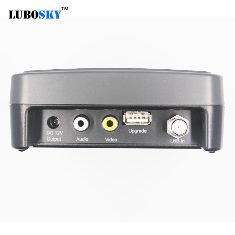 LUBOSKY sk9068a цифровой спутниковый счетчик DVB-S FTA C &amp KU Band MPEG-2 сигнальный искатель EPG AV 3
