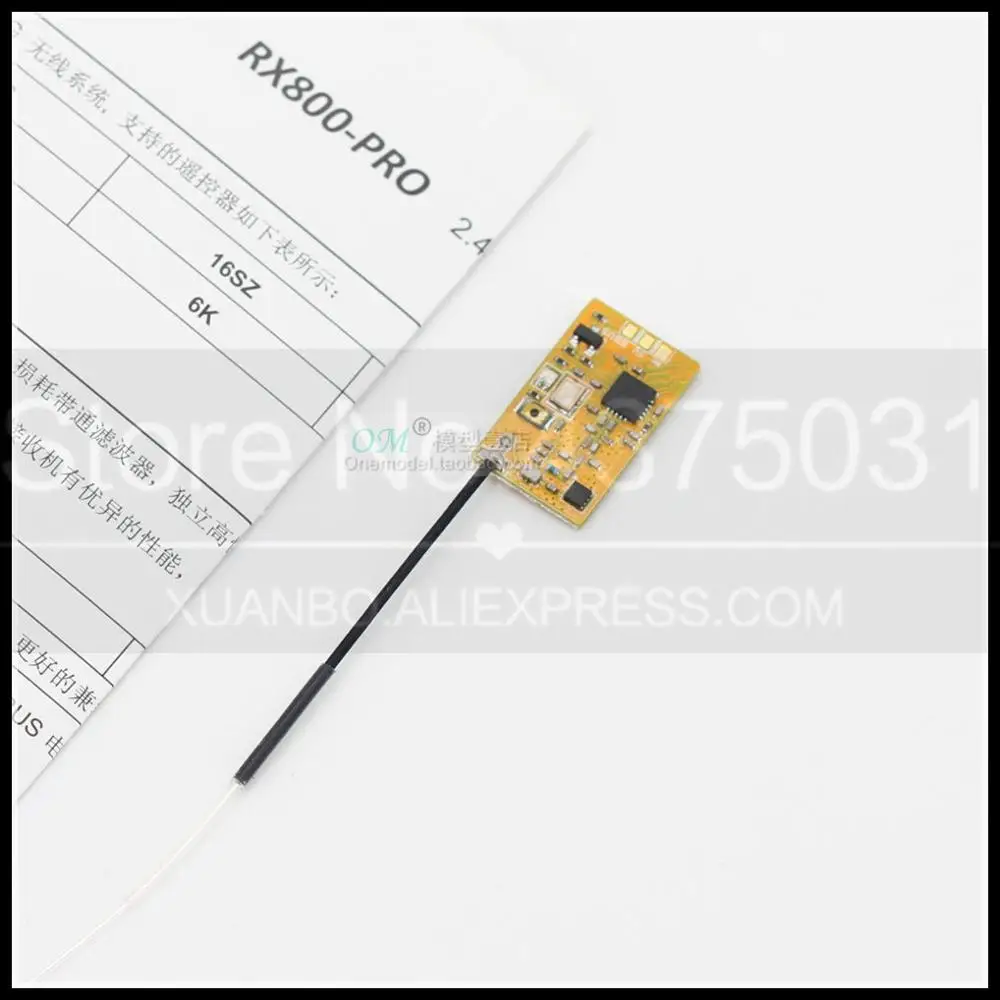 Новое поступление LDARC RX800 PRO 2 4G приемник совместим с FUTABA S-FHSS передатчик