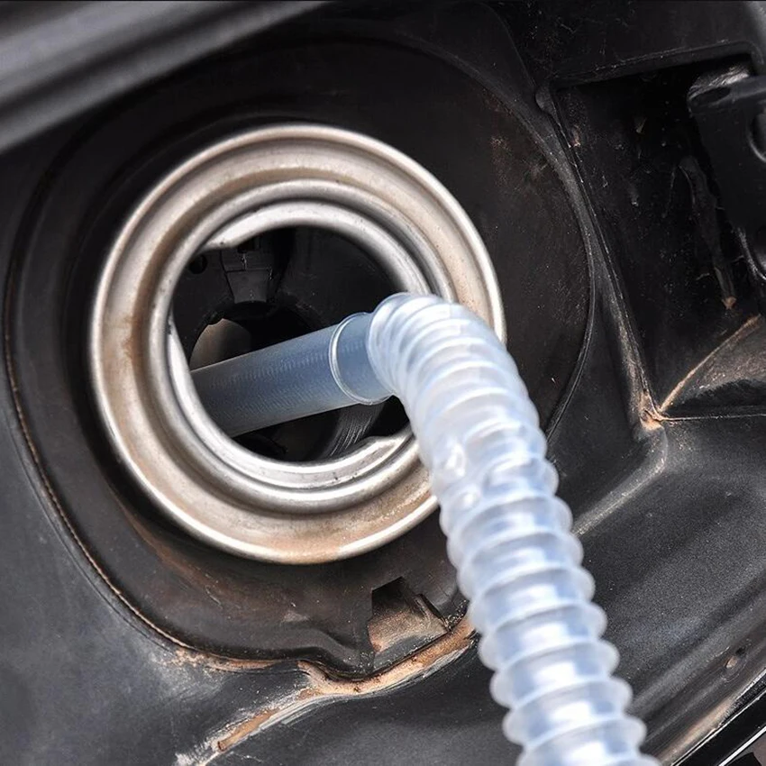 Горячая Распродажа Ручной Сифон 55 см с насосом для перекачки топлива и жидкости |