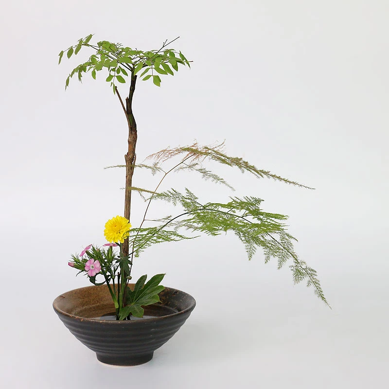 Ikebana художественный бонсай винтажный керамический цветочный горшок/садовые