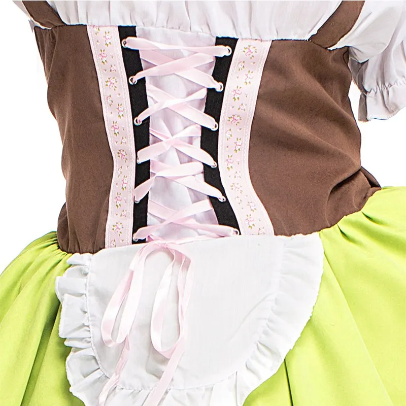 Новинка традиционное платье с вышивкой Dirndl блузка фартук праздничное