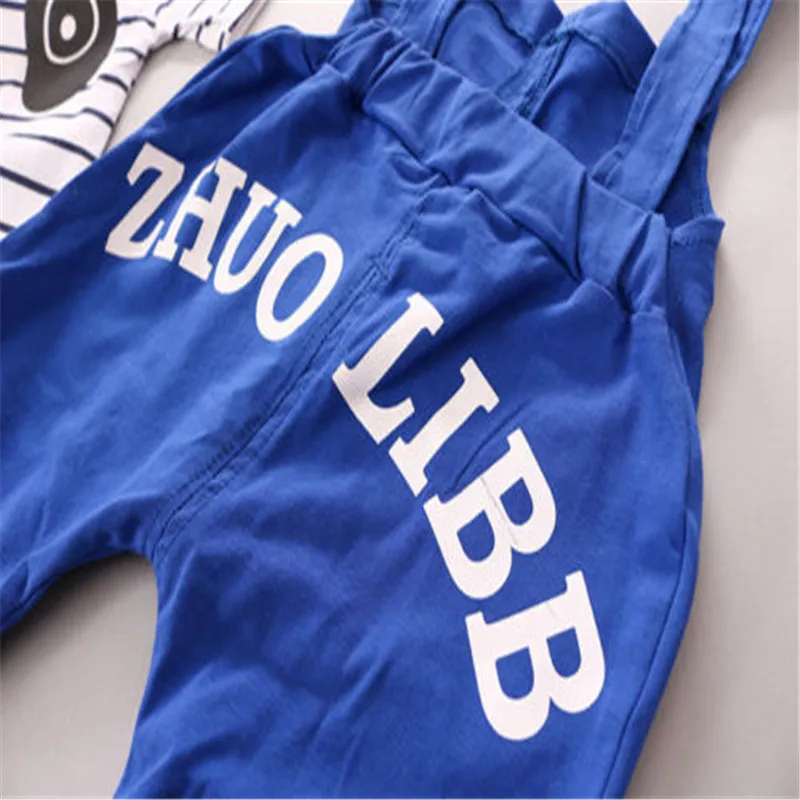 Комплект одежды из 2 предметов с изображением медведя для маленьких мальчиков и