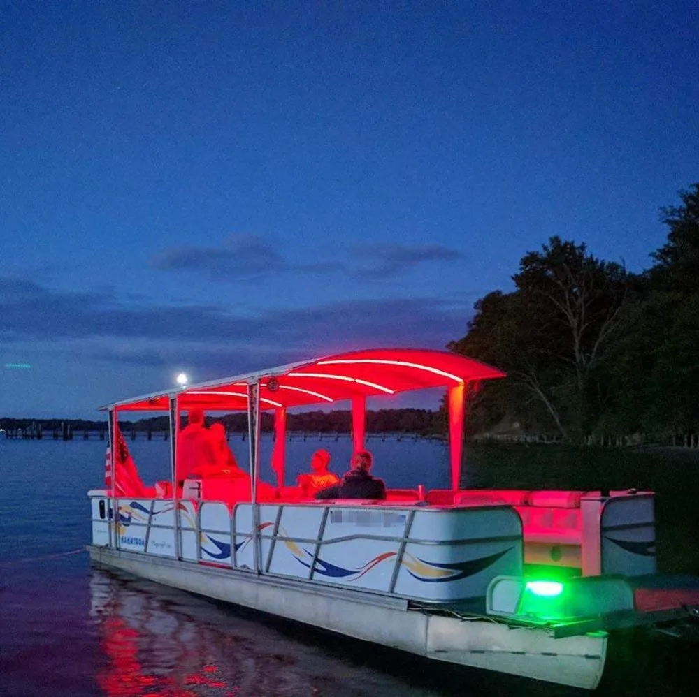 20 шт. 12 В Led DIY понтон под палубой светодиодные фонари для понтонные всех размеров