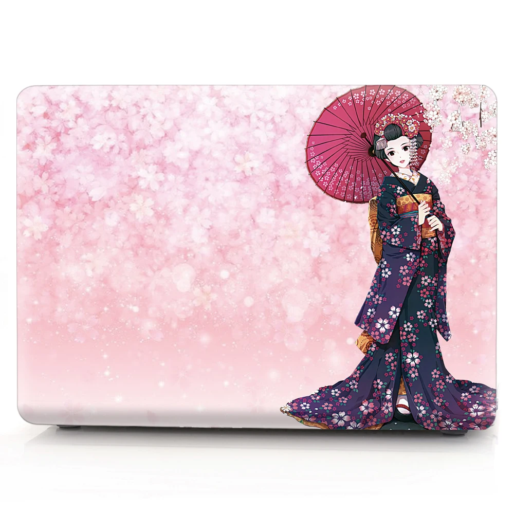 Чехол для ноутбука с цветной печатью для Macbook Air 11 13 Pro retina 12 13 15 дюймов цвета Сенсорная панель Pro 13 15 или Air 13 кимоно