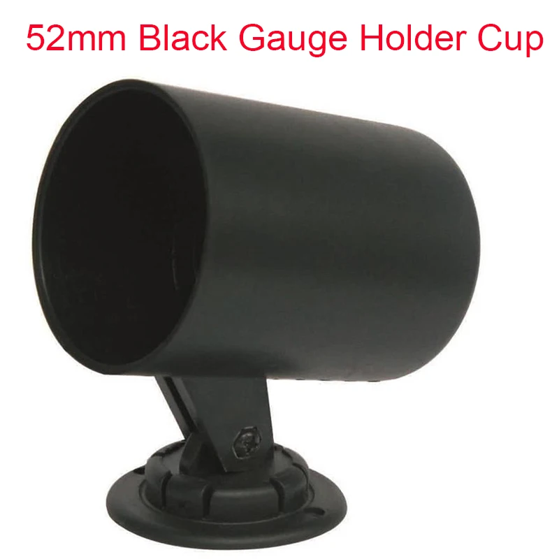 Gauge Cup 2 дюйма 52 мм rpm метр Тахометр Boost температура воды Температура масла Вольт Датчик давления масла ЖК цифровой 7 цветов+ Калибр стручки такометро - Цвет: Gauge Cup