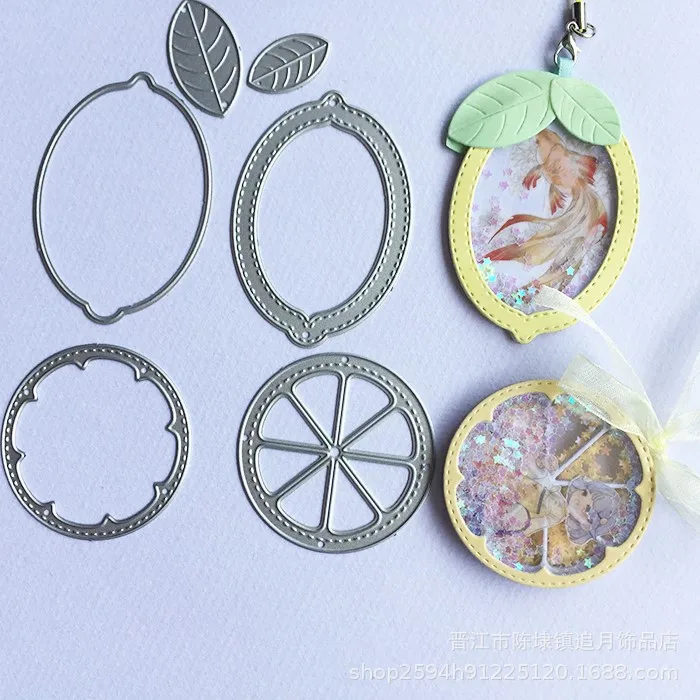 Штампы для скрапбукинга Lemon &amp Leaves металлические режущие штампы трафареты
