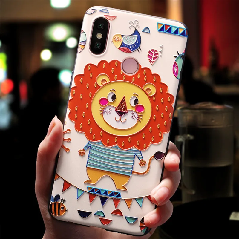 Для Xiaomi redmi 6A Note 5 6 Pro чехлы силиконовый чехол TPU мультфильм для 6a coque fundas Телефон