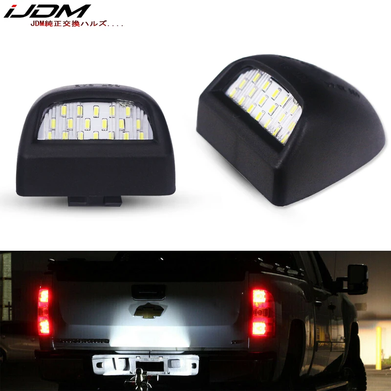 IJDM 6000K ксеноновый белый 18SMD OEM полный светодиодный светильник для Chevrolet Silverado GMC Sierra