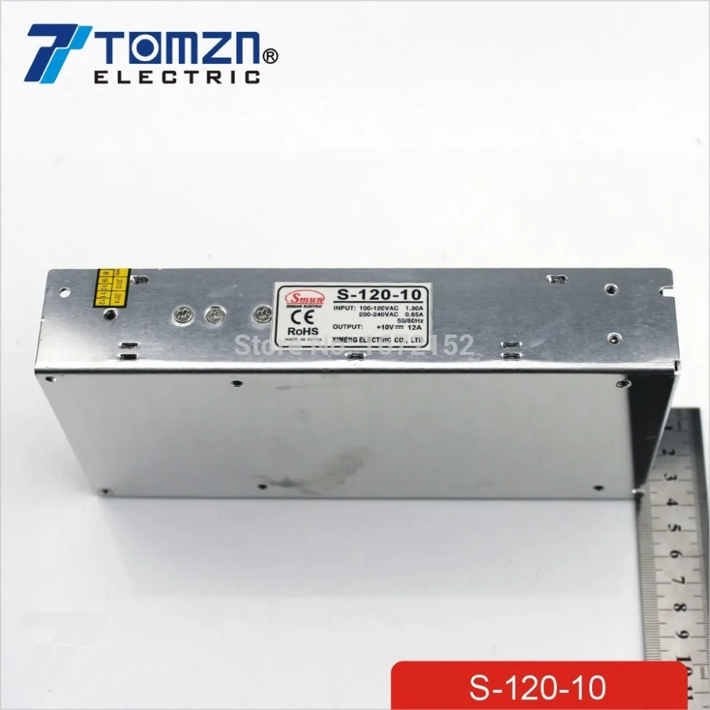 120 Вт 10 в 12 а одиночный выходной импульсный источник питания для светодиодной