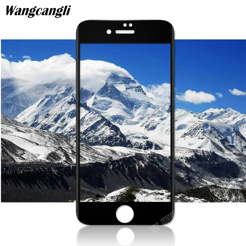 3D изогнутый край Полное покрытие закаленное стекло протектор экрана для iphone7 6 6s 8