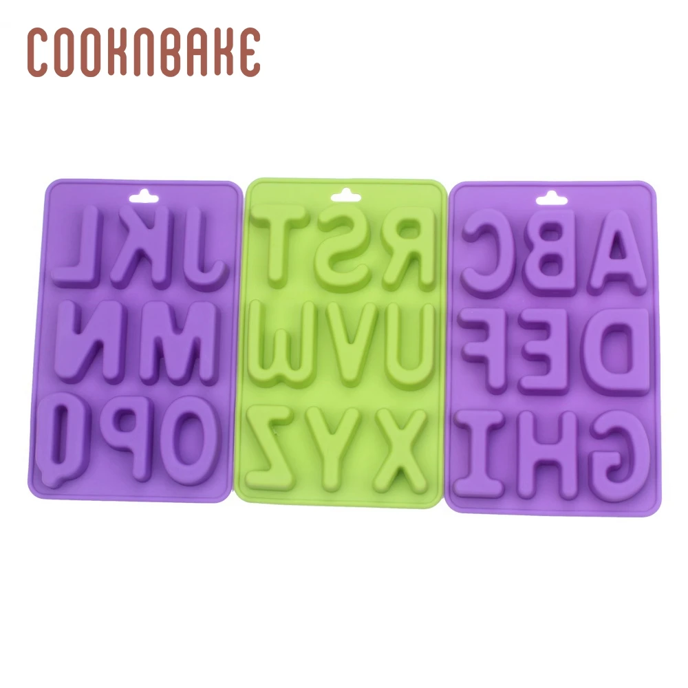 COOKNBAKE форма для шоколада с цифрами, силиконовая форма для торта, конфет, клейкая форма, силиконовая форма для выпечки, печенья, хлеба, 3D инструмент для украшения торта - Цвет: CDY-133