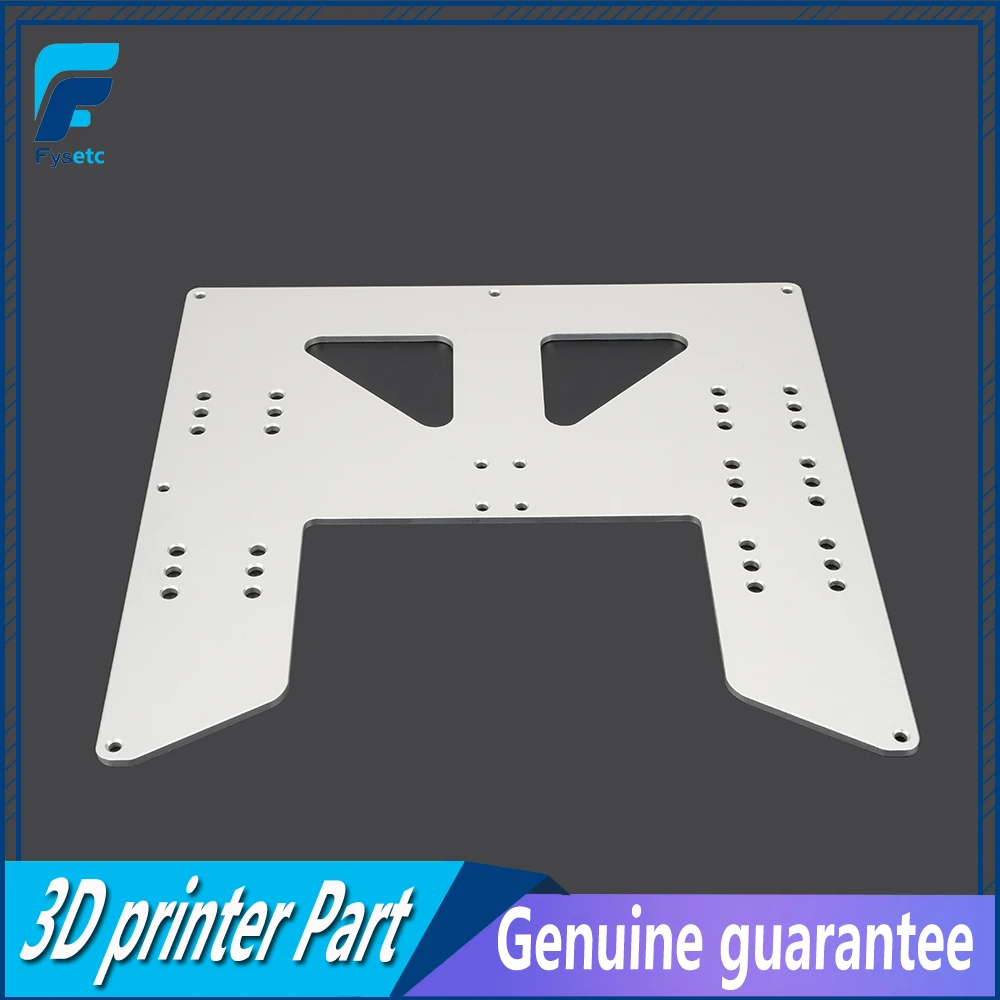 Prusa I3 Anet A8 A6 3D принтер обновление Y каретки анодированная алюминиевая пластина для