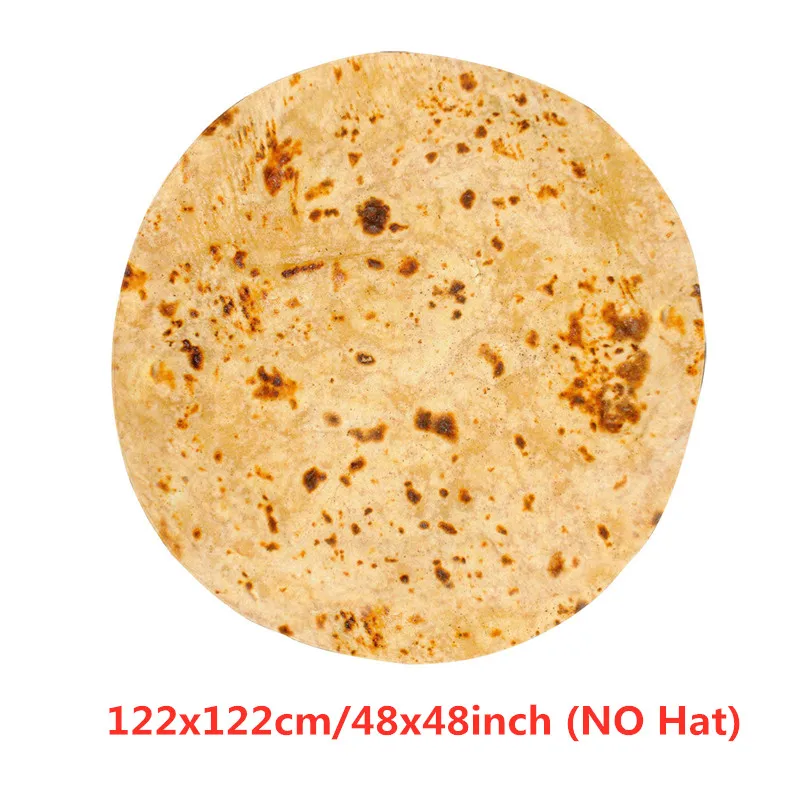 H-122cm-48inch Burrito одеяло для новорожденных муки Tortilla пеленать Одеяло пеленка для сна обёрточная бумага шляпа набор мексиканский блинчик пеленка для сна - Цвет: H-122cm-48inch