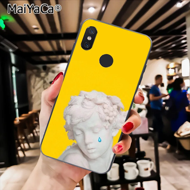 A10 MaiYaCa Винтаж штукатурка статуя Давида художественный чехол для телефона с рисунком для Xiaomi Redmi8 4X 6A S2 7A 6A Redmi 5 5Plus Note5 7 Note8Pro - Цвет: A10
