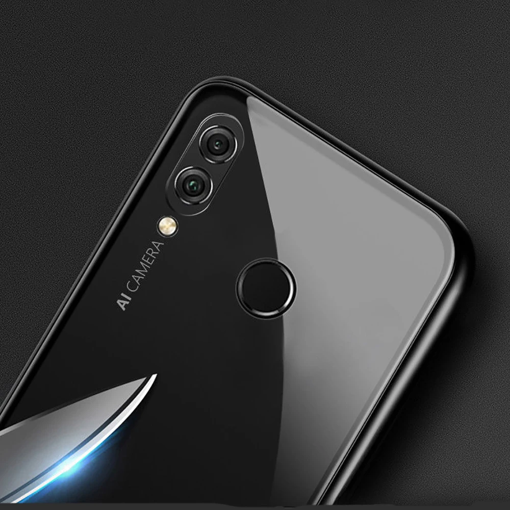 Магнитный металлический чехол для Huawei Honor 8X 8x Max роскошный из закаленного стекла