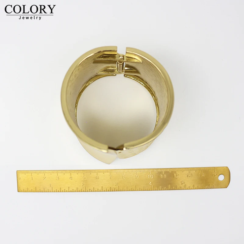 Пользовательские последние большие золотые браслеты дизайн золото Саудовская