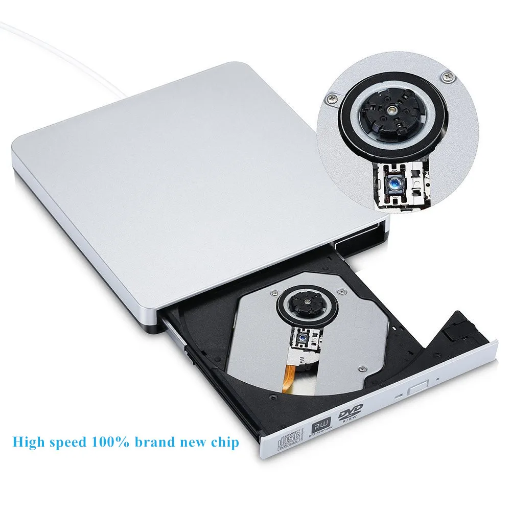 YiYaYo USB 2 0 DVD привод CD ROM Проигрыватель RW горелки писатель RAM Оптический для Apple Macbook
