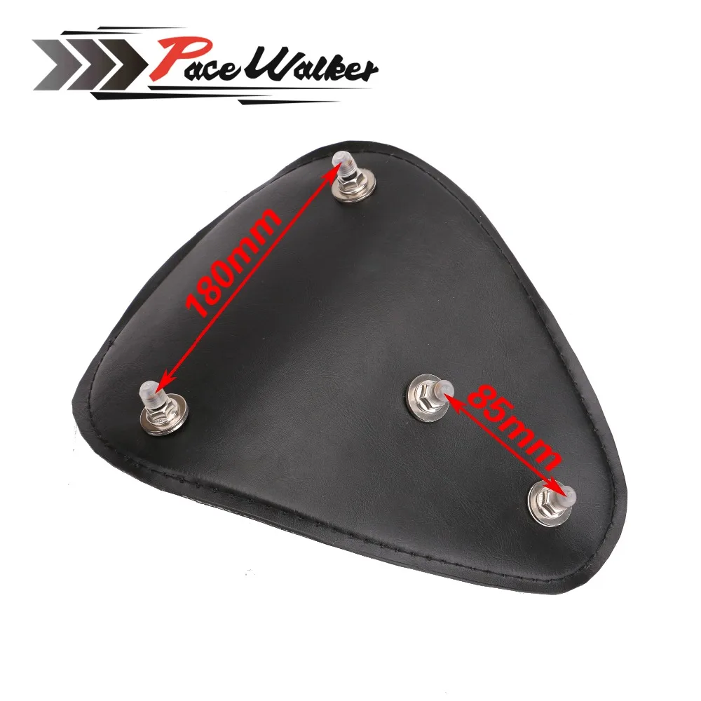 Мотоцикл 3 &quotSolo Весна драйвер сиденья седло + кронштейн для Harley Sportster 883 Bobber Chopper|solo