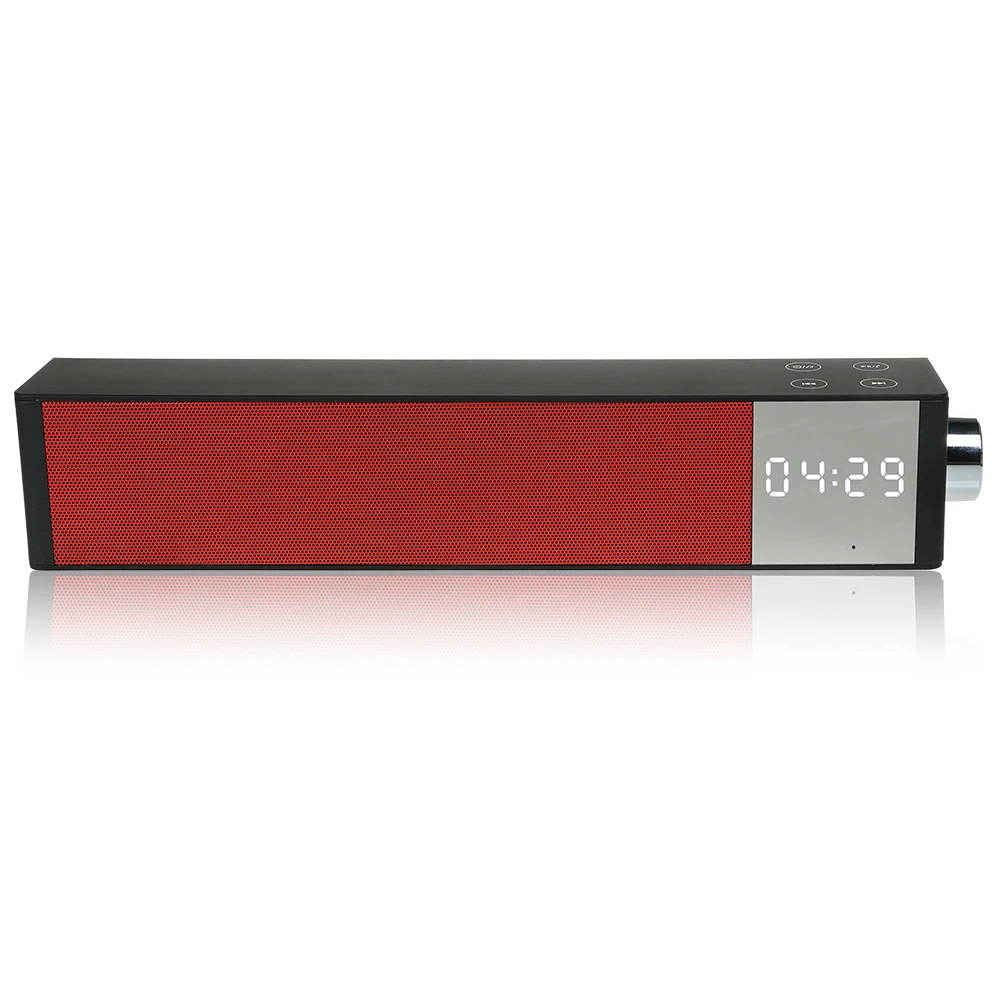 Bdf ЖК-дисплей Bluetooth Динамик pth-2000 16 Вт Мощность Саундбар время часы tf fm громкой