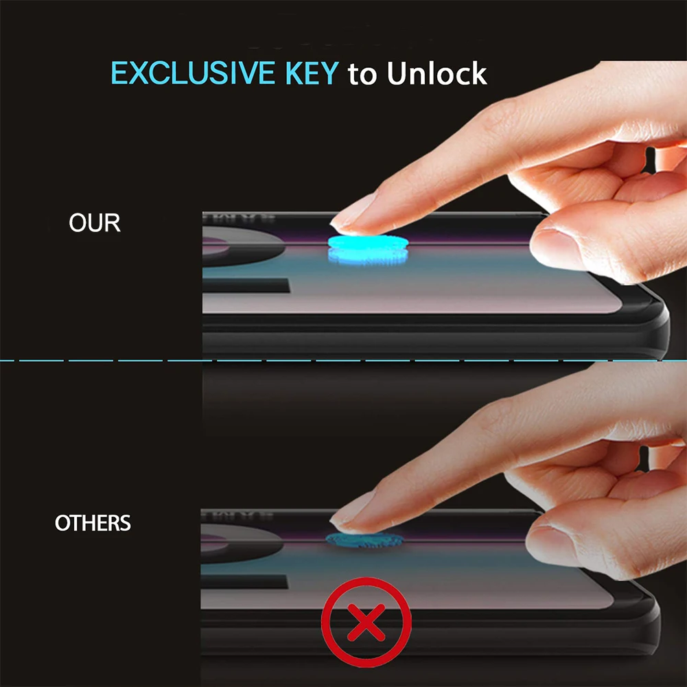 Ультразвуковая Защита для экрана из закаленного стекла для samsung Galaxy S10 Plus, 3D изогнутая жидкая УФ-пленка