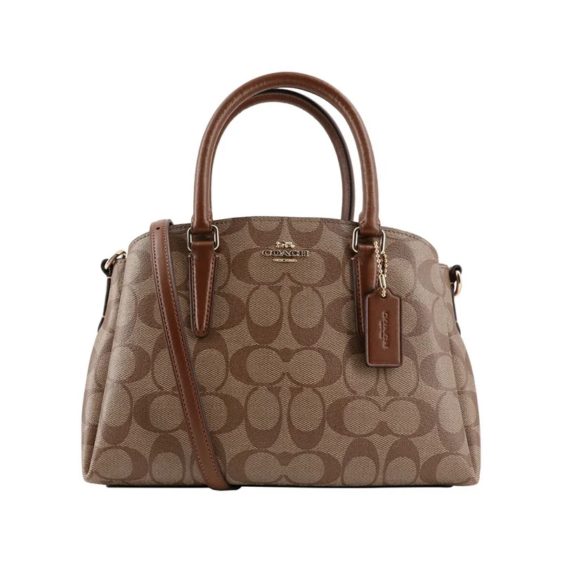 Сумка-мессенджер Coach Signature Mini Sage Carryall сумка через плечо F29434/F50054 | Багаж и сумки