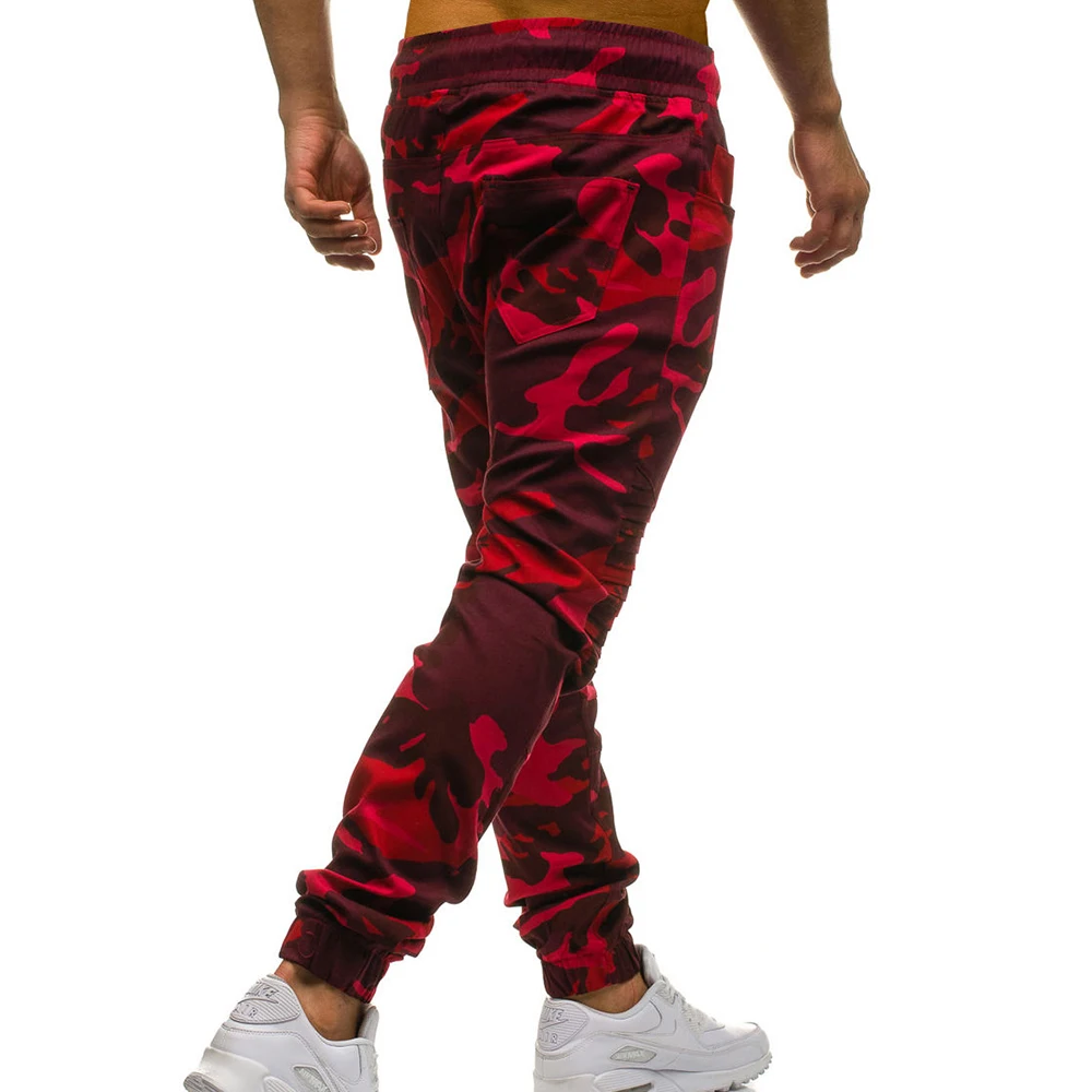 Уличная одежда для мужчин s Joggers, Брендовые мужские брюки, мужские брюки, повседневные камуфляжные штаны с отстрочкой, штаны для хип-хопа, спортивные штаны для бега цвета хаки
