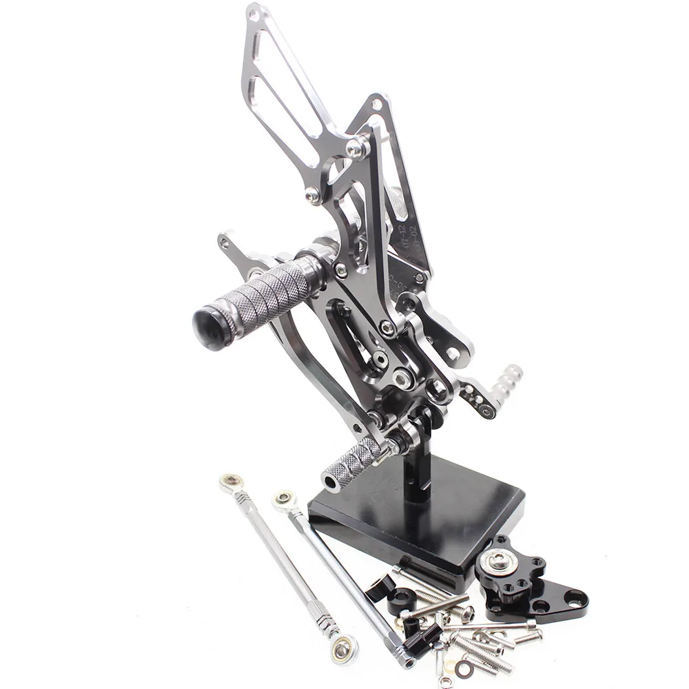 CNC Алюминиевые Регулируемые Rearsets подножки для Honda CBR600RR CBR 600RR 2003 2004 2005 2006